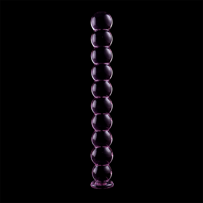 Dildo Nebula Series By Ibiza Modelo 22 Cristal Borosilicato 21.5 X 2.5 Cm Rosa