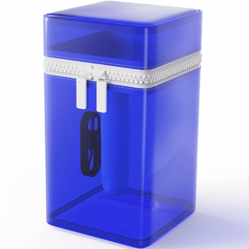 B Swish - Bcute Curve Infinite Classic Edicion Limitada Vibrador Recargable Silicona Azul