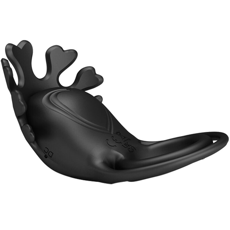 Pretty Love - Ruben Anillo Vibrador 7 Vibraciones Silicona Negro