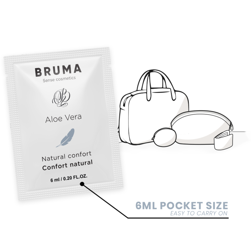 Bruma - Gel Deslizante Con Aloe Vera Confort Natural 6 Ml
