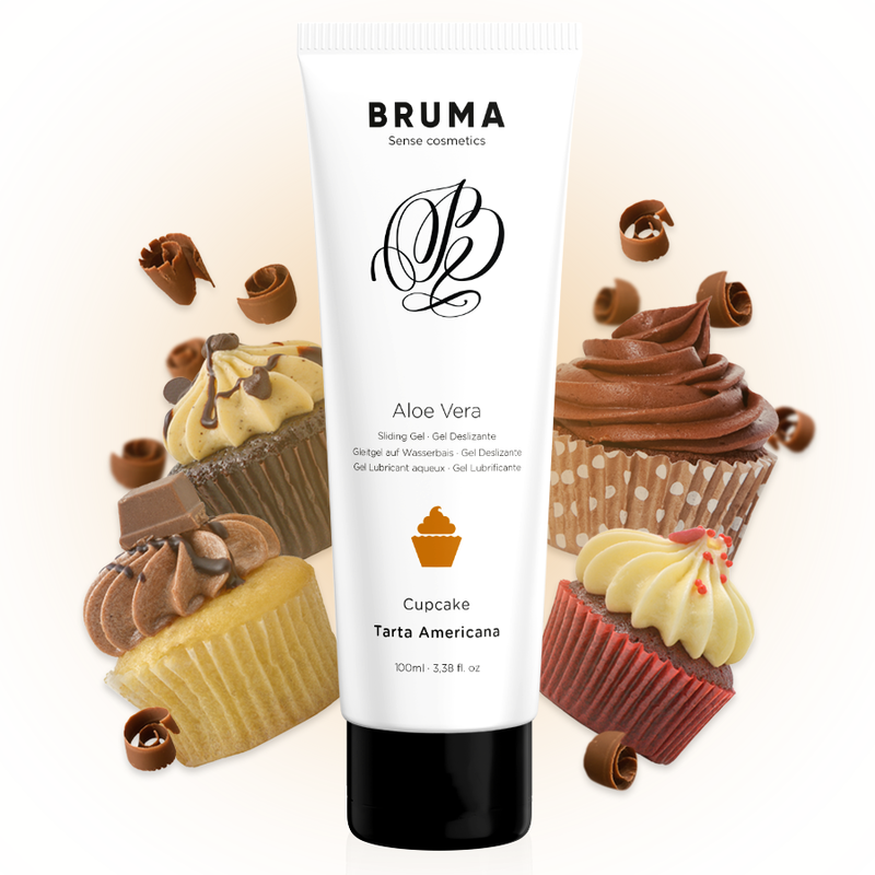 Gel Deslizante Bruma Con Aloe Vera Sabor A Tarta Americana 100 Ml