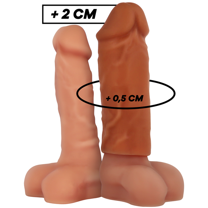 Virilxl - Extension De Pene Liquid Silicone V3 Marron