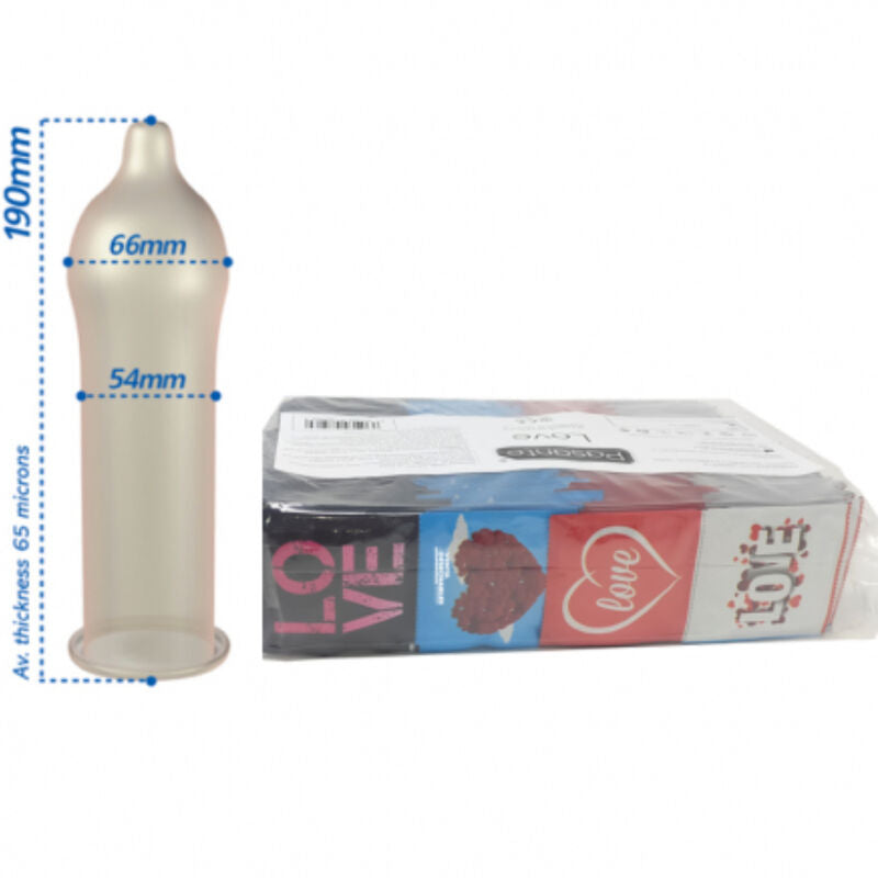 Preservativo Pasante Love Bolsa 144 Unidades