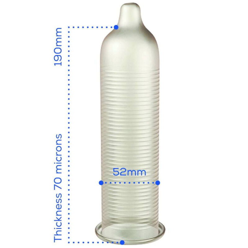 Preservativos Warming Bulk Pack Pasante 144 Uds