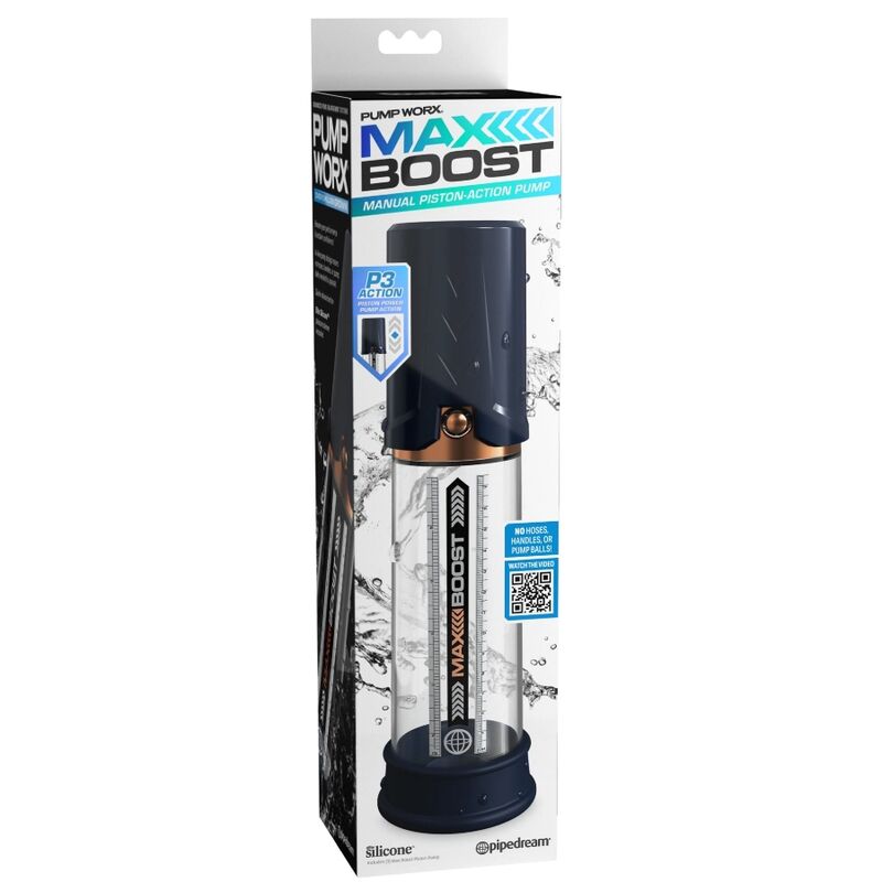 Bomba Pump Worx De Ereccion Max Boost Azul