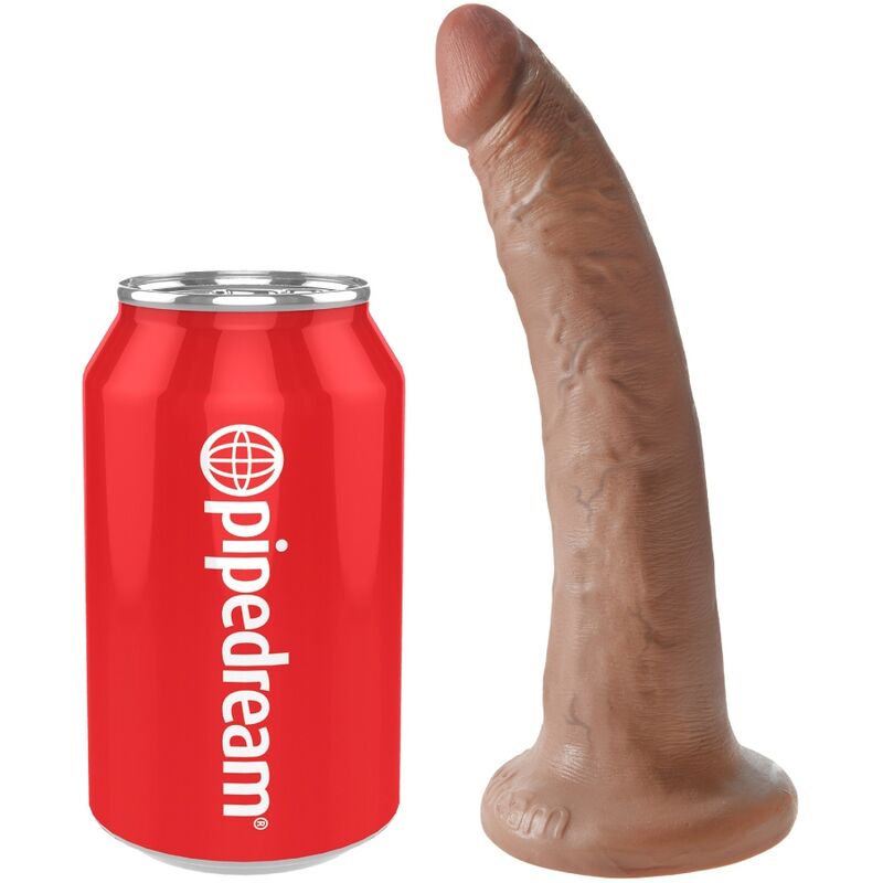 King Cock - Pene Realístico 17.5 Cm Caramelo