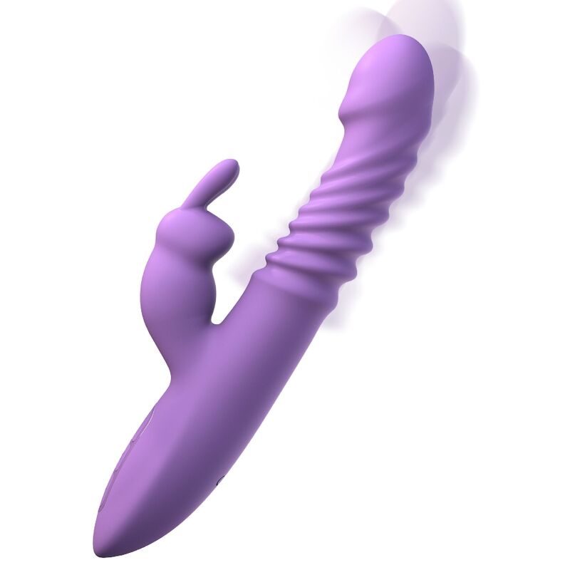 Fantasy For Her - Estimulador Clitoris Rabbit Con Funcion Calor Oscilacion Y Vibracion Violeta