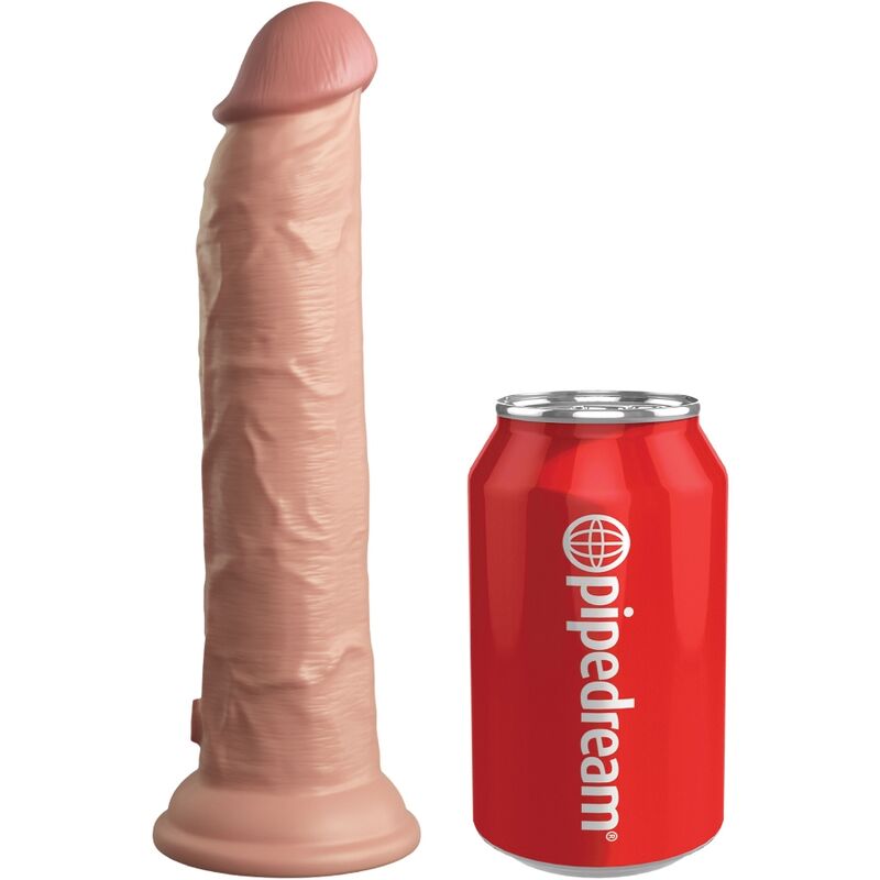 9 Inch 2 Density Silicone Cock - Piel