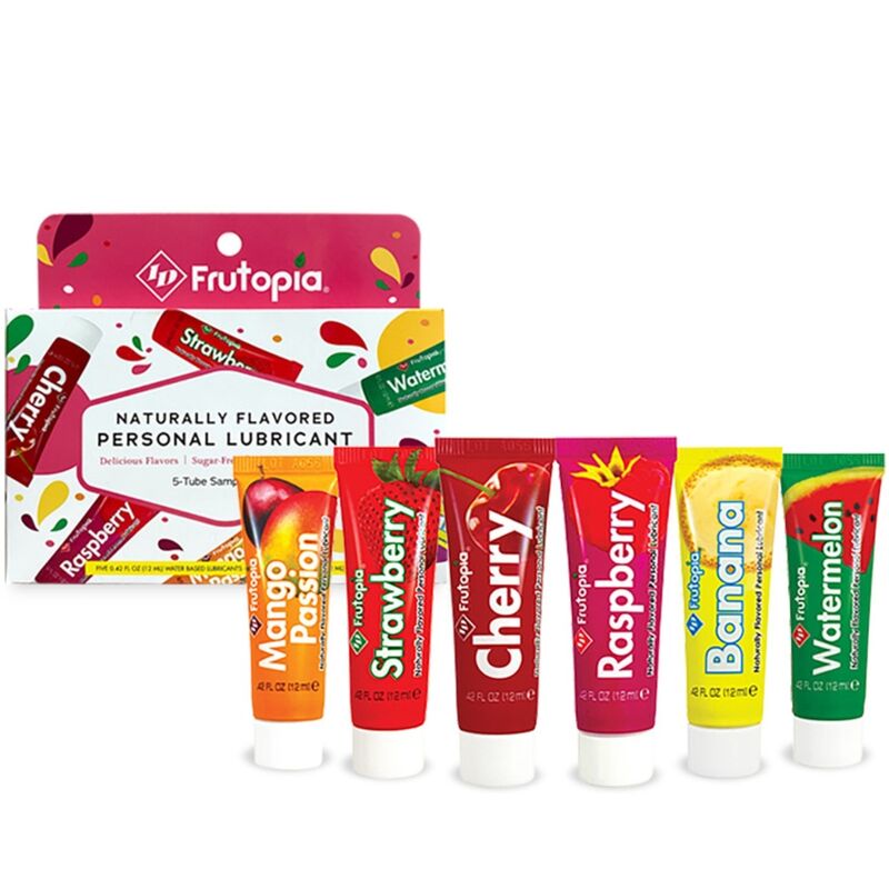 Lubricante Id Frutopia Surtido 5 Pack 12 Ml