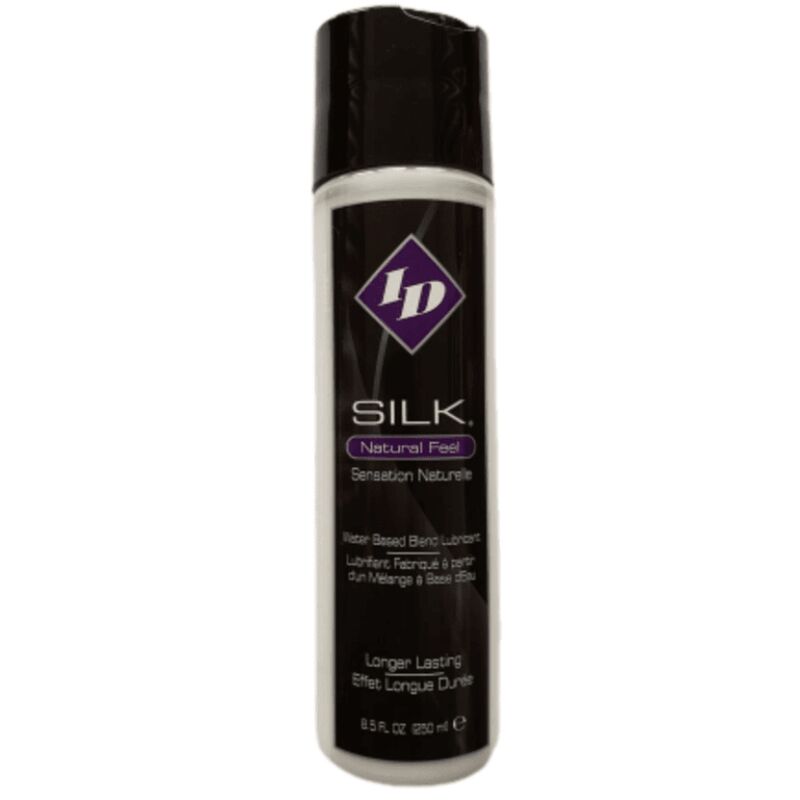 Id Silk Lubricante Base Agua Y Silicona Natural Feel 250 Ml