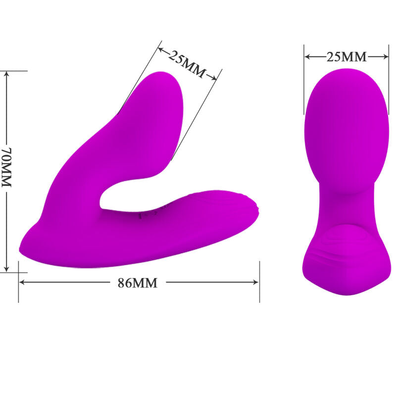 Pretty Love Melvin Masajeador Clitoris Con Control Remoto