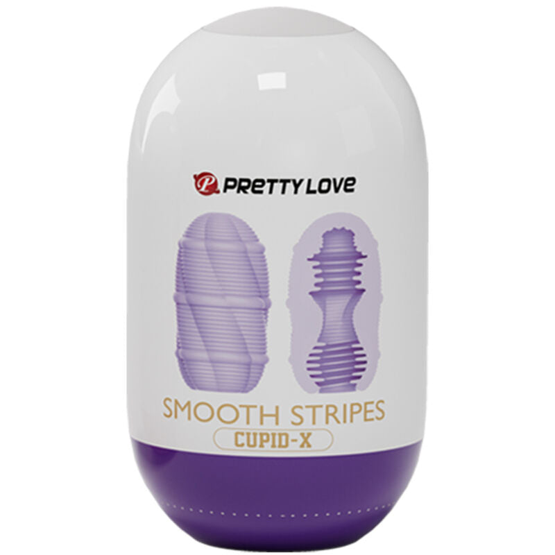 Smooth Stripes Cupid-X Huevo Masturbador
