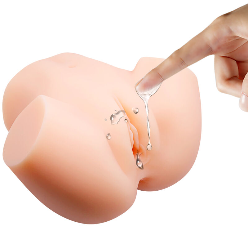 Masturbador Crazy Bull Vagina Y Ano Realisticos Doble Vibracion