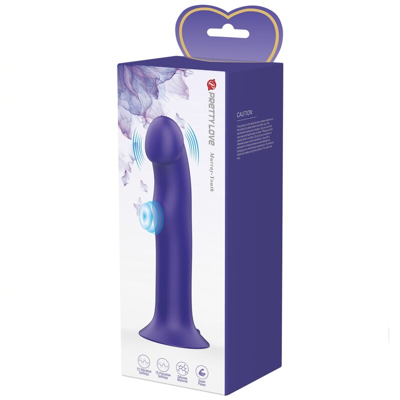 Pretty Love - Murray Youth Dildo Vibrador & Recargable Violeta