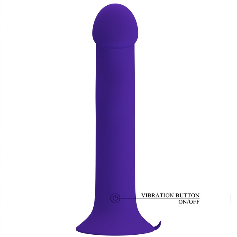 Dildo Vibrador Pretty Love - Murray Youth Recargable Violeta