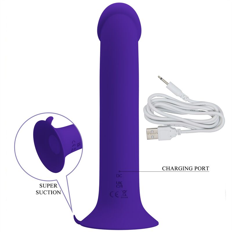 Dildo Vibrador Pretty Love - Murray Youth Recargable Violeta