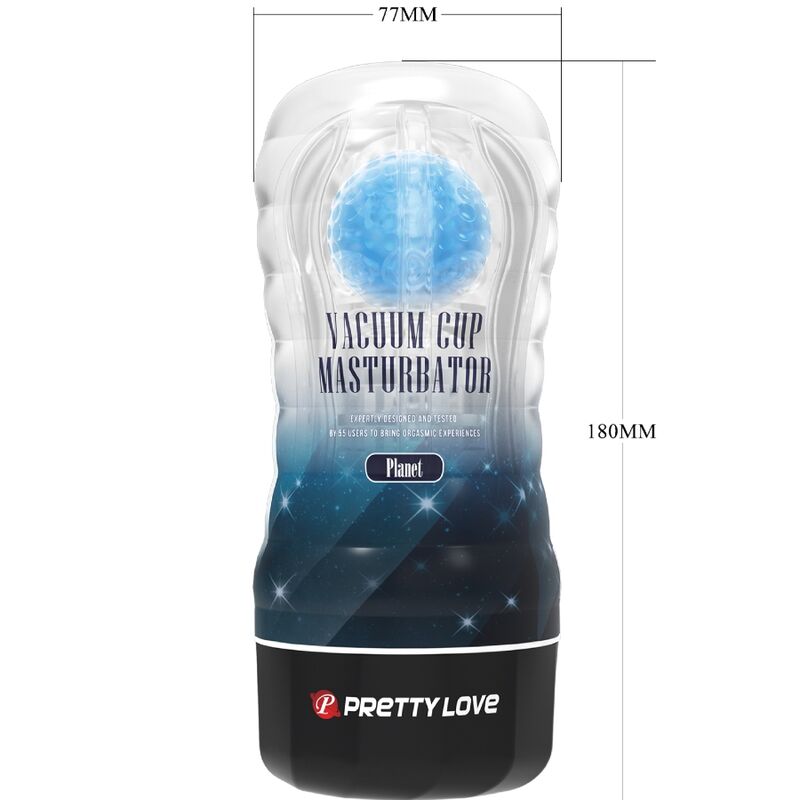 Pretty Love Planet Funda Masturbadora Azul