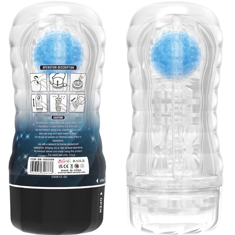 Pretty Love Planet Funda Masturbadora Azul