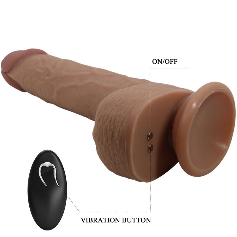 Dildo Pretty Love Tommy Realista Vibrador 22.5 Cm