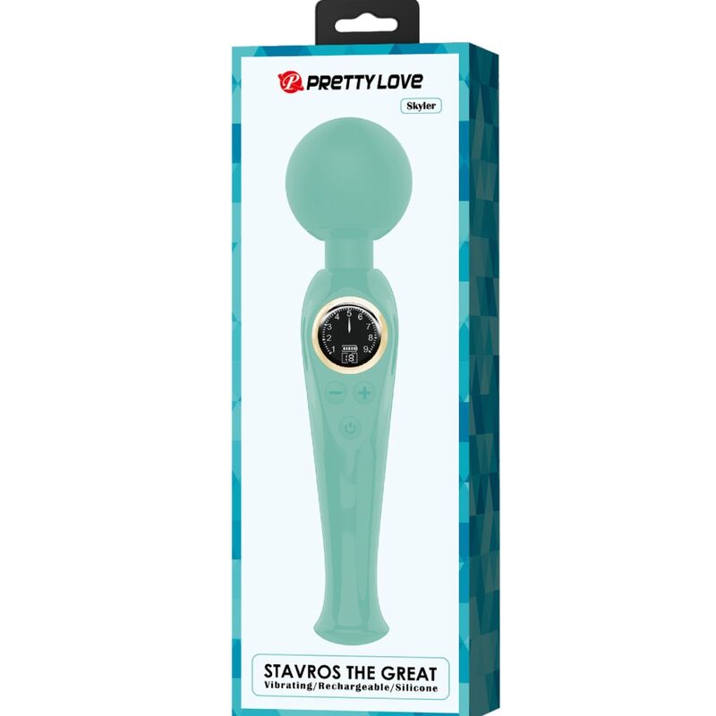 Vibrador Pretty Love Skyler Wand Verde