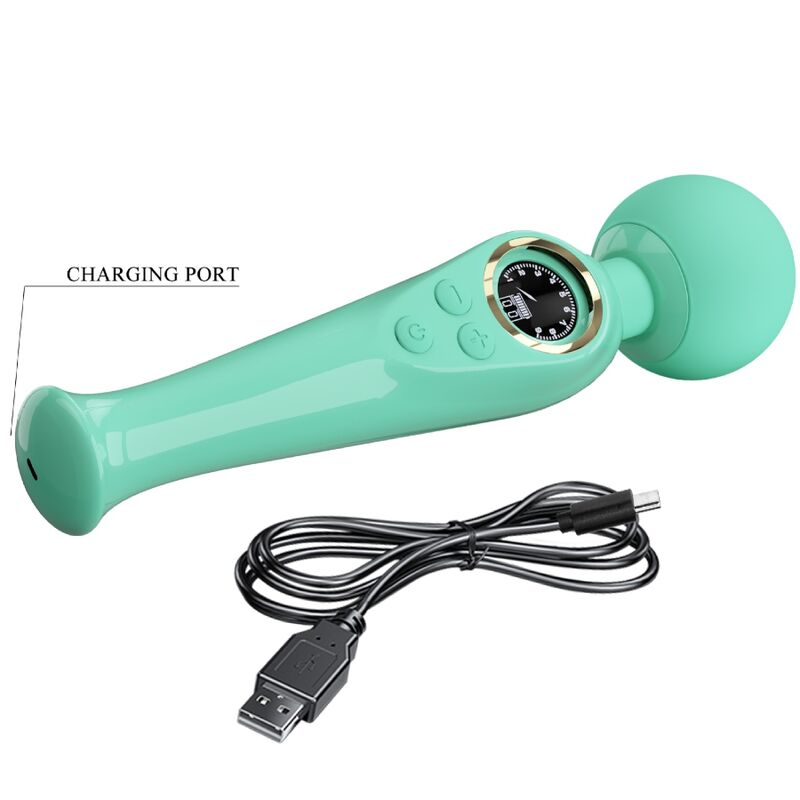Vibrador Pretty Love Skyler Wand Verde