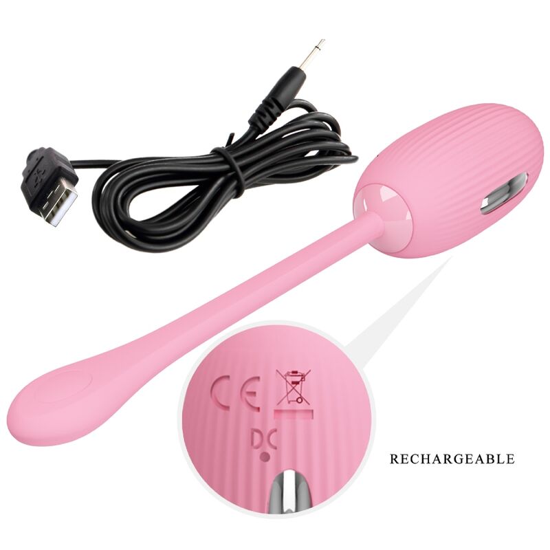 Pretty Love - Doreen Huevo Vibrador Recargable Rosa
