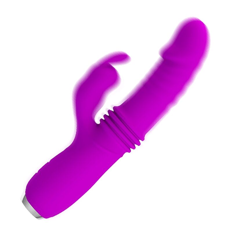 Dorothy Vibrador Con Función Up And Down Usb Púrpura