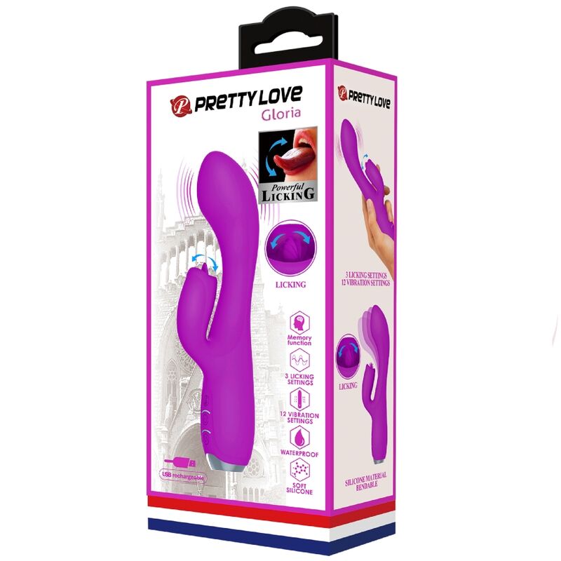 Vibrador Doreen Con Lengua Usb