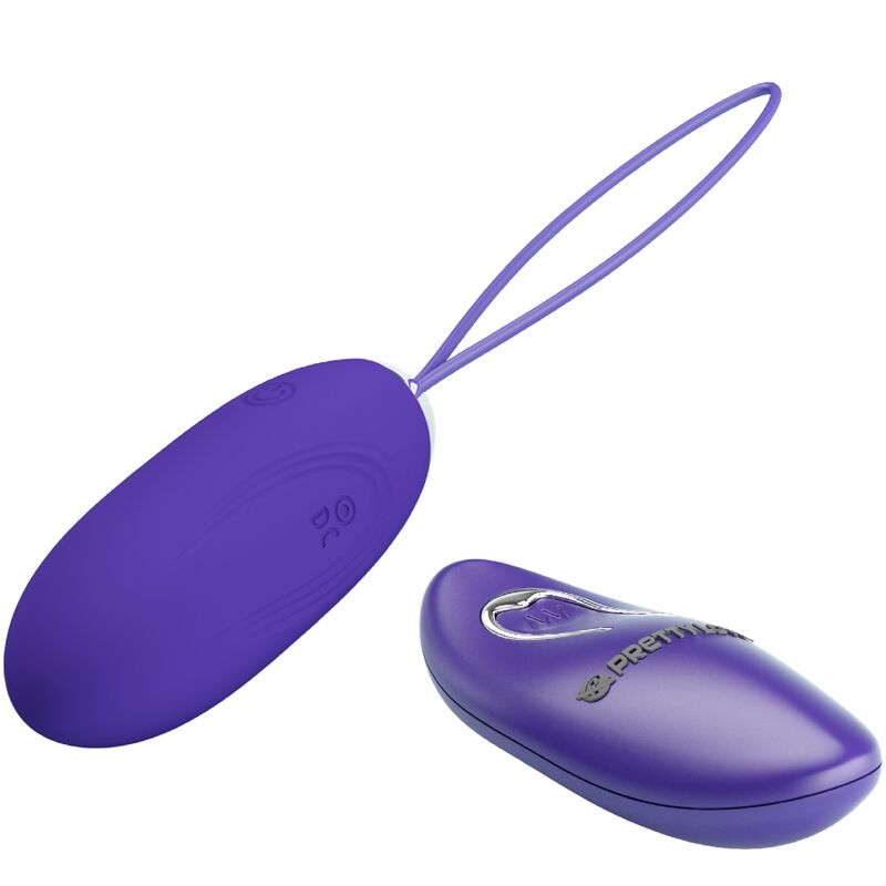 Pretty Love - Jenny Youth Huevo Vibrador Control Remoto Violeta