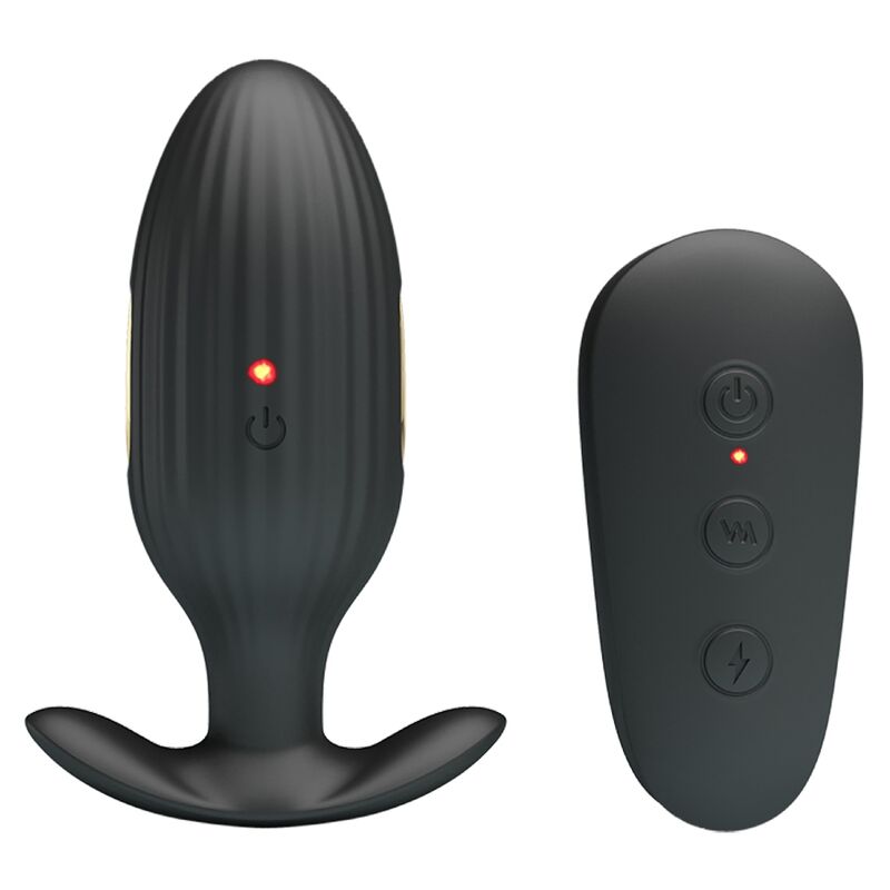 Pretty Love - Kelly Plug Anal Vibrador Recargable Negro