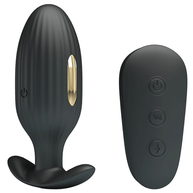 Plug Anal Con Electro Estimulación Usb Royal Pleasure