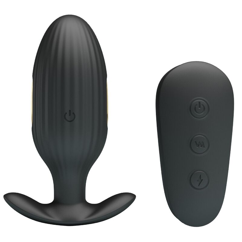 Plug Anal Con Electro Estimulación Usb Royal Pleasure