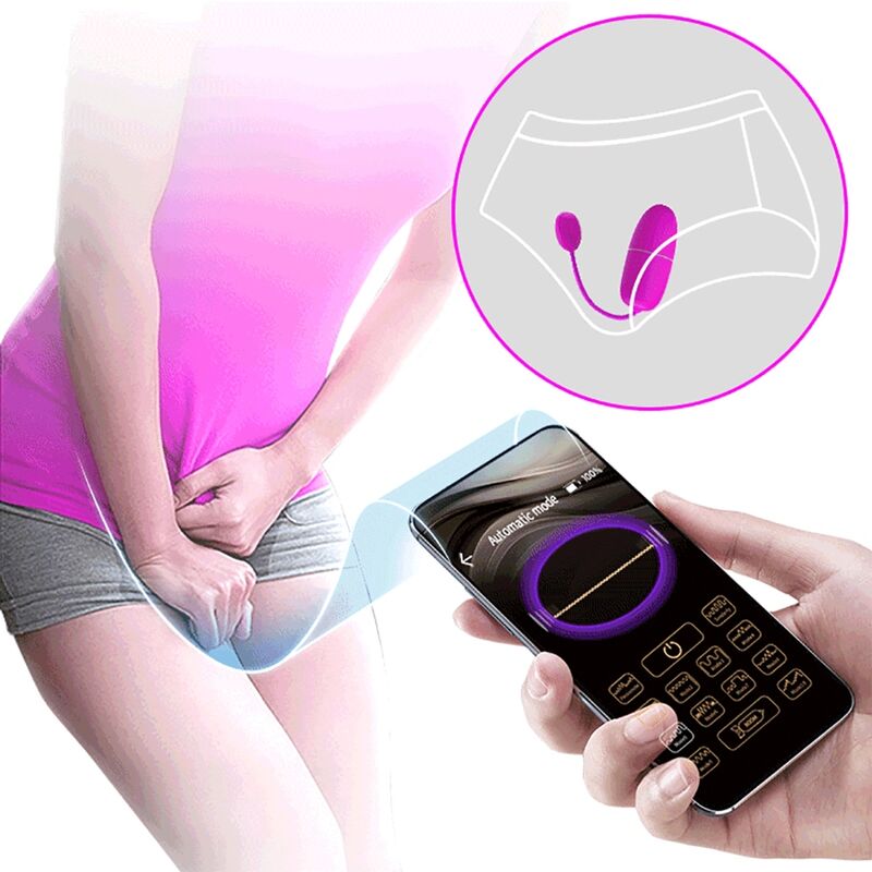 Huevo Vibrador Nymph Con App Movil