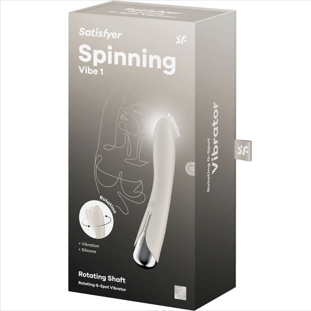 Vibrador Rotador Satisfyer - Spinning Vibe 1 G-Spot Beige