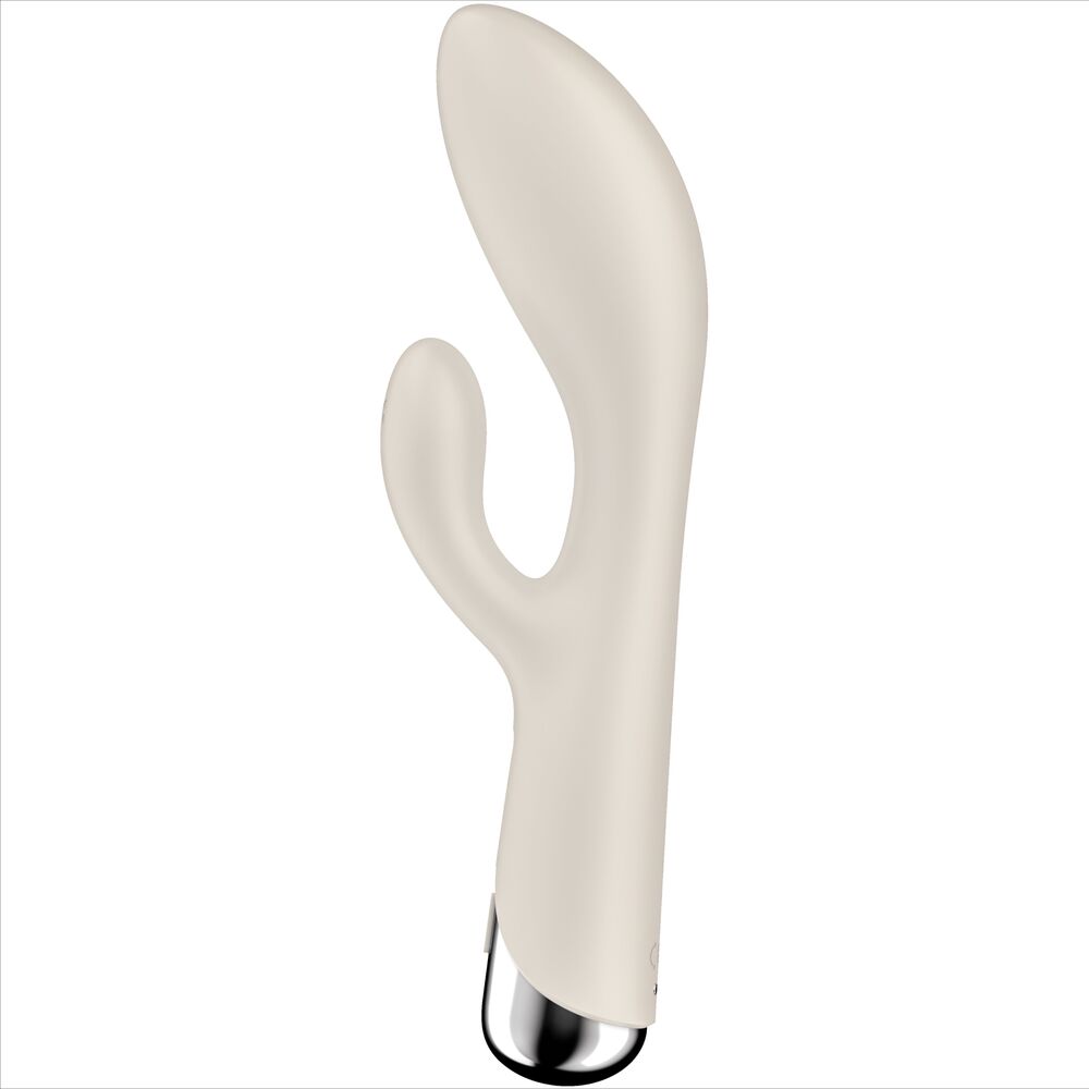 Vibrador Satisfyer Spinning Rabbit 1 Estimulacion Clitoris Y Punto G Beige