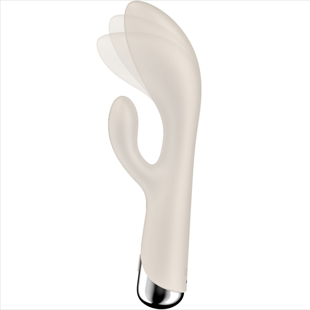 Vibrador Satisfyer Spinning Rabbit 1 Estimulacion Clitoris Y Punto G Beige