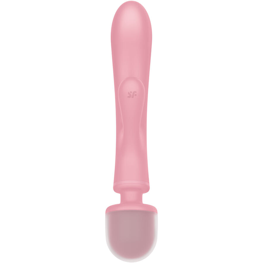 Masajeador Vibrador Satisfyer Triple Lover Rabbit Rosa