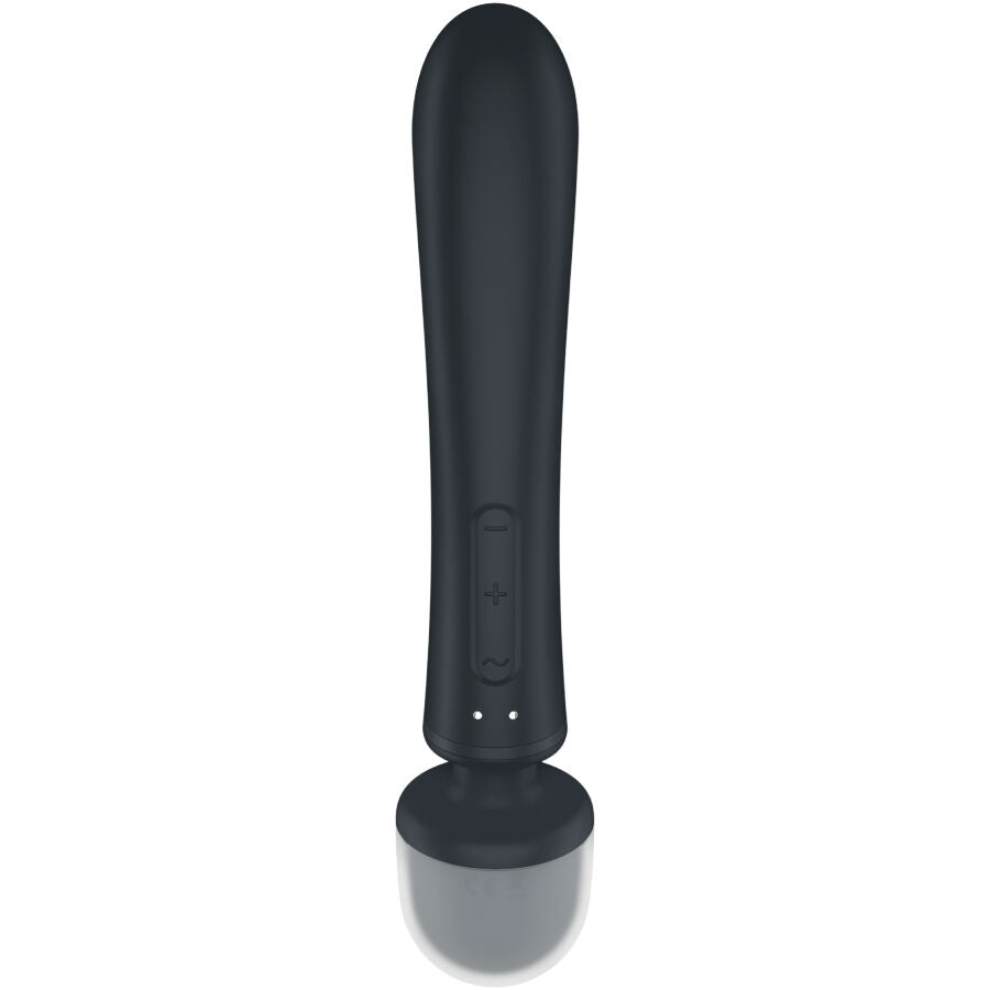 Masajeador Vibrador Satisfyer Triple Lover Rabbit Gris