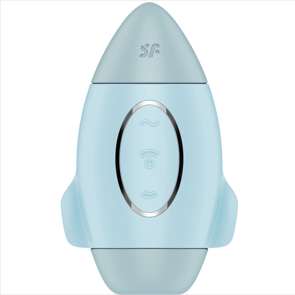 Succionador Y Vibrador Mission Control Azul