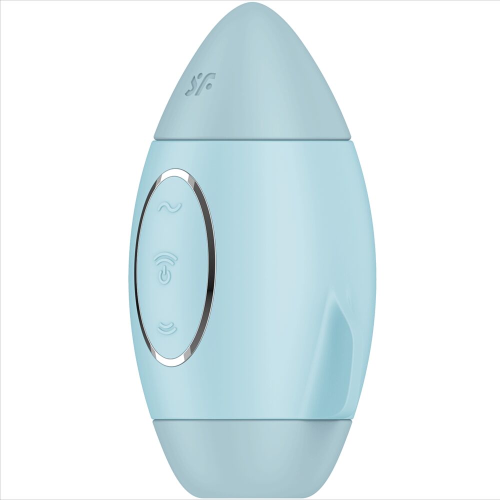 Succionador Y Vibrador Mission Control Azul