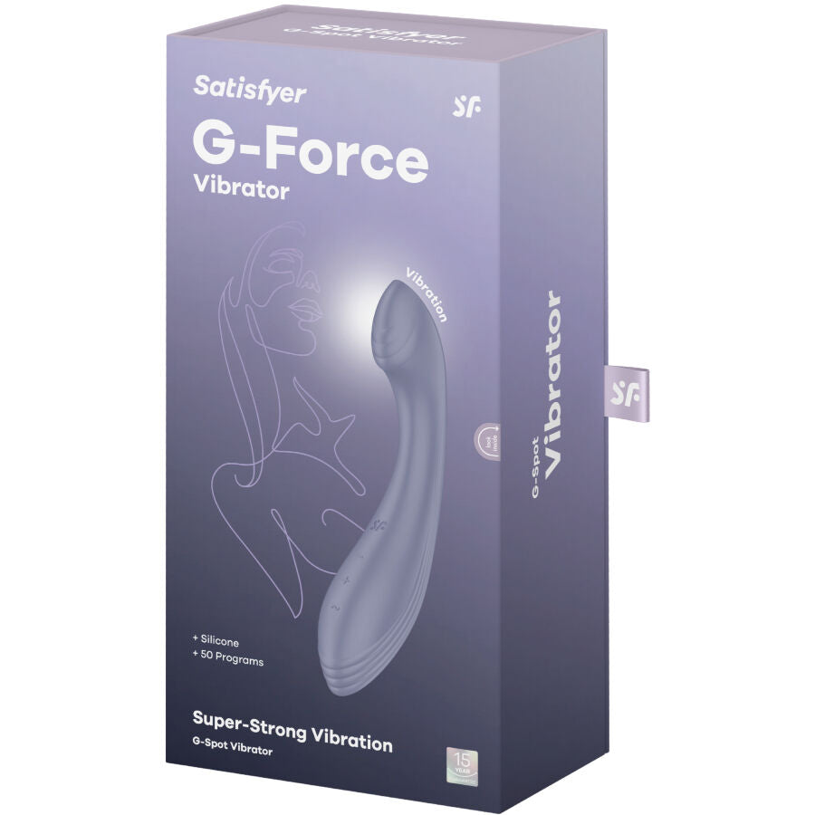 Estimulador Vibrador Satisfyer G-Force Punto G Morado