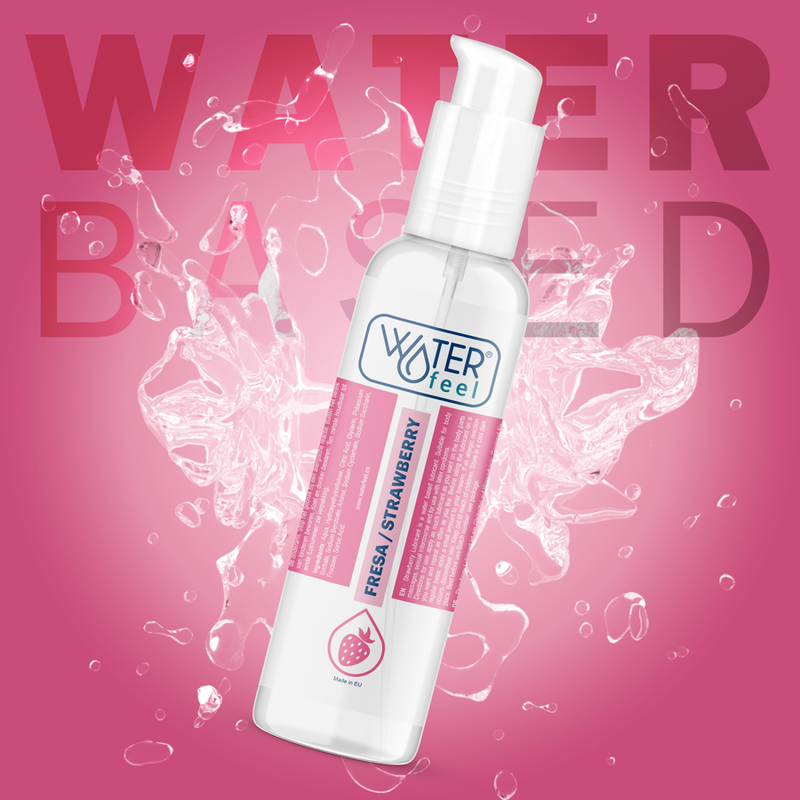 Waterfeel - Lubricante Base Agua Fresa 175 Ml
