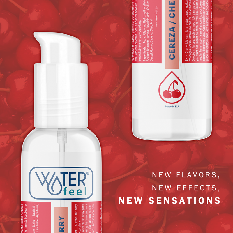 Waterfeel - Lubricante Cereza 175 Ml