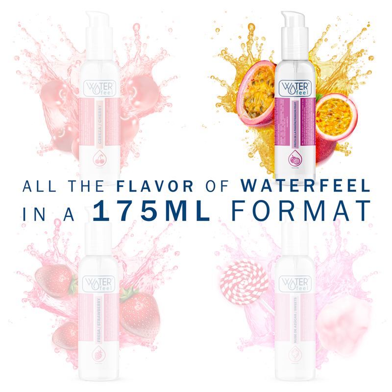 Waterfeel - Lubricante Base Agua Fruta De La Pasión 175 Ml