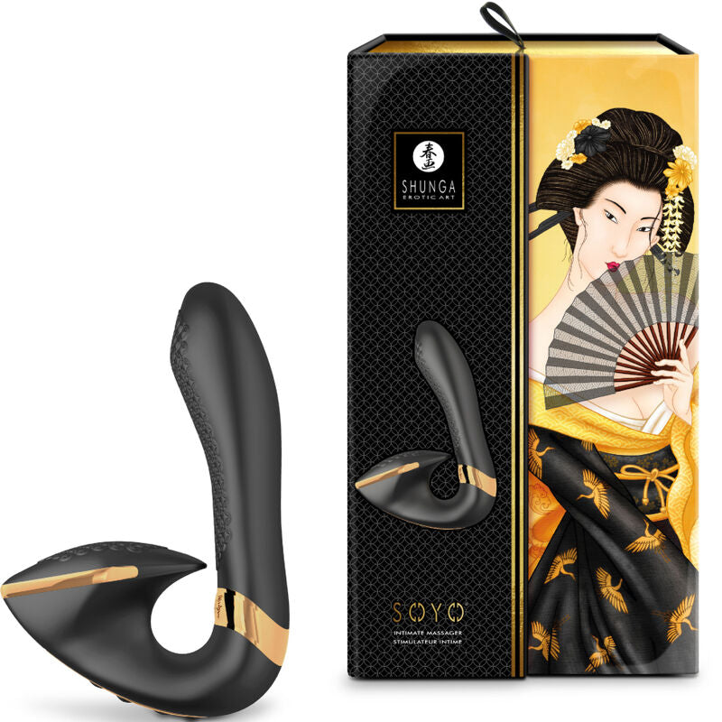 Shunga - Soyo Masajeador Intimo Negro
