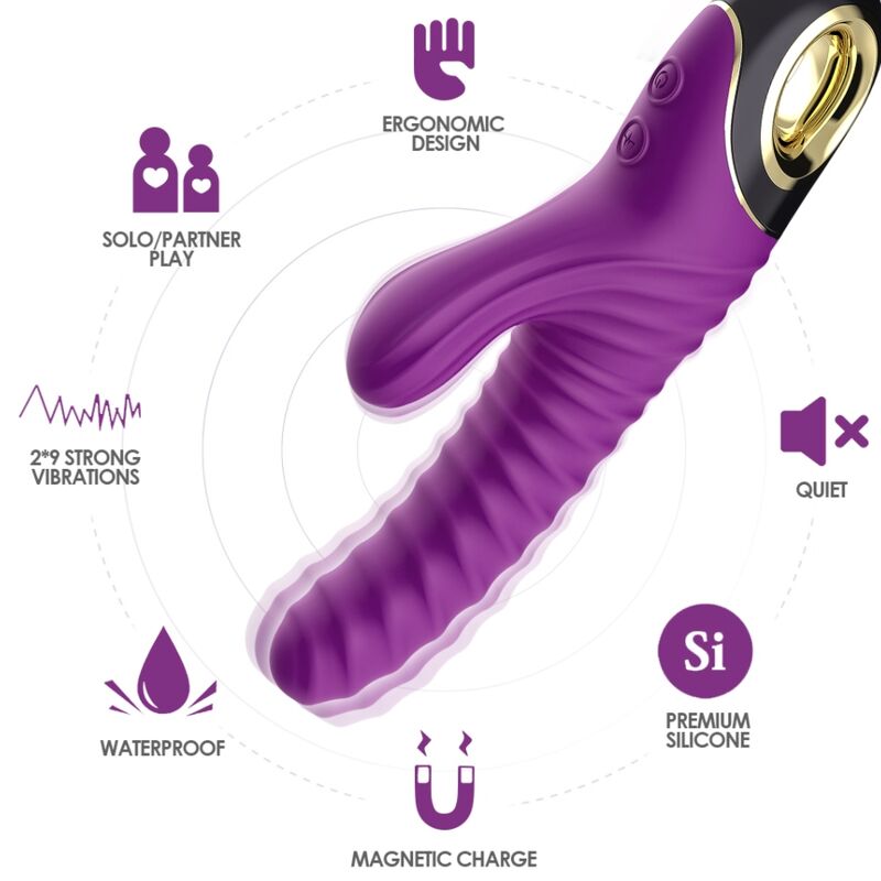 Armony - Eternity Vibrador Silicona Violeta