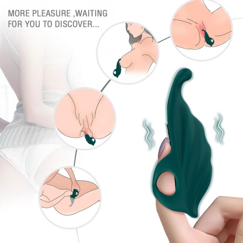 Armony - Dedal Estimulador & Vibrador Verde