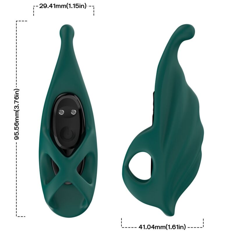 Armony - Dedal Estimulador & Vibrador Verde