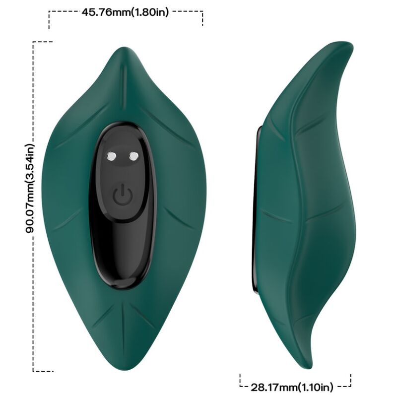 Armony - Estimulador & Vibrador Control Remoto Verde