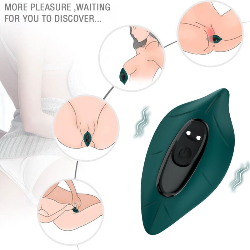 Armony - Estimulador & Vibrador Control Remoto Verde
